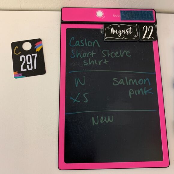 Caslon Peplum Shirt Womens XS Extra Small Salmon Pink Mid Sleeve Flowy Stretch - Picture 9 of 10